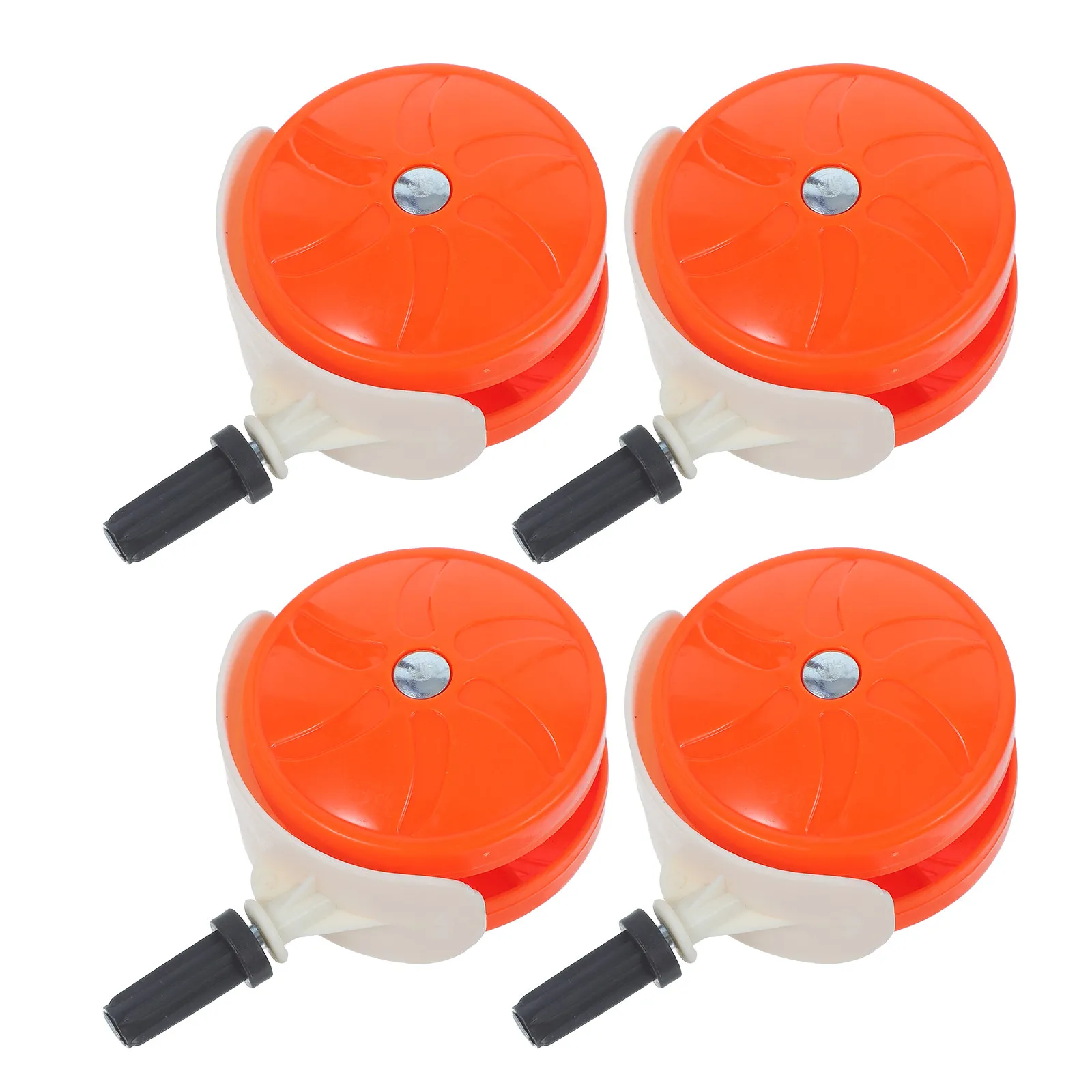 

4Pcs Baby Stroller Wheel Replacement Set Smooth Quiet Swivel Caster Wheels for Toddler Walker Highchair Pram Pushchair Trolley