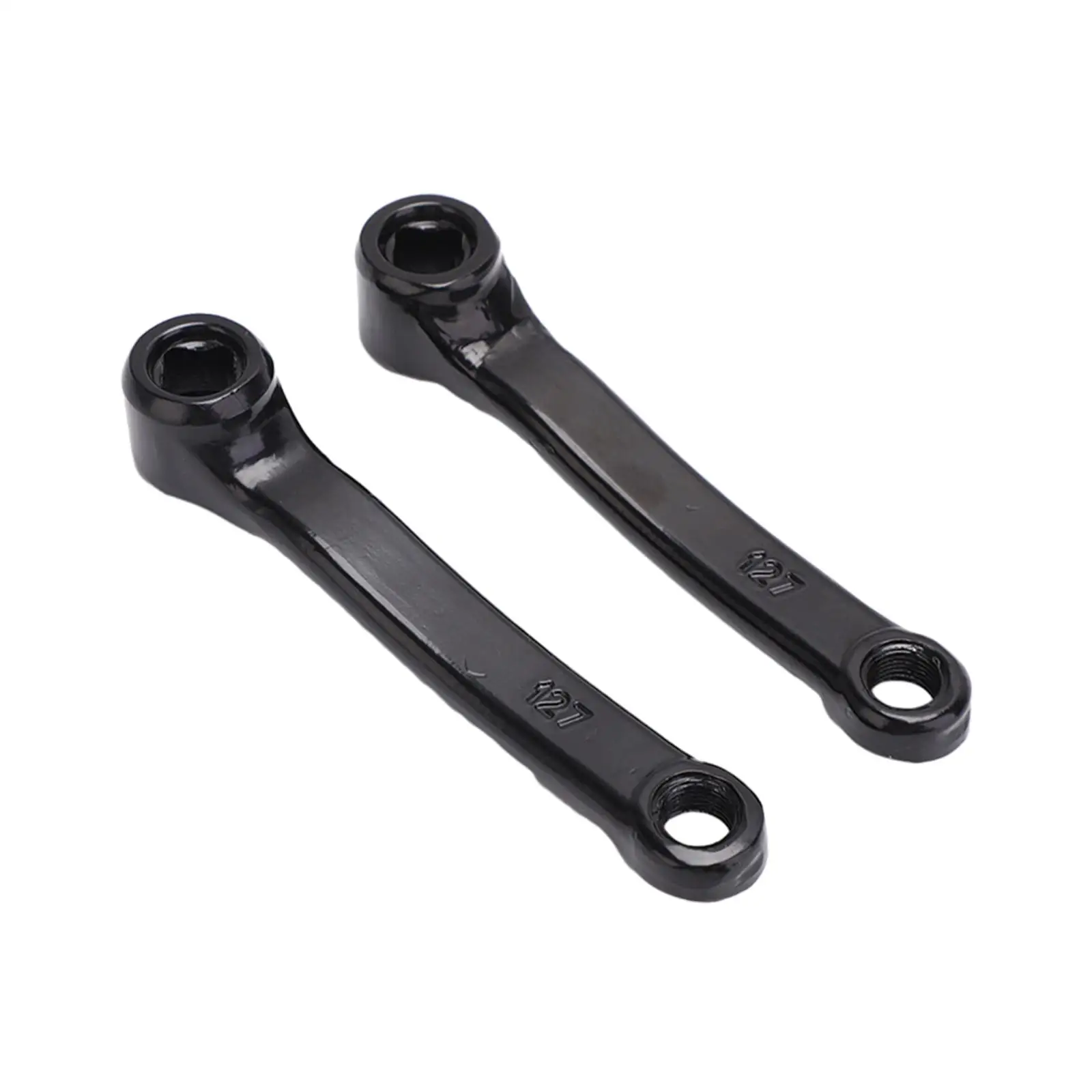 Bike Crankset Aluminum Flywheel Shaft Easy Installation Lightweight Sturdy Multiuse for Road Bike Riding Attachments
