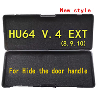 Lishi 2IN1 new style FOR  HU64 V.3 EXT TOOLS Whit BLACK BOX For Automobile hidden door handle