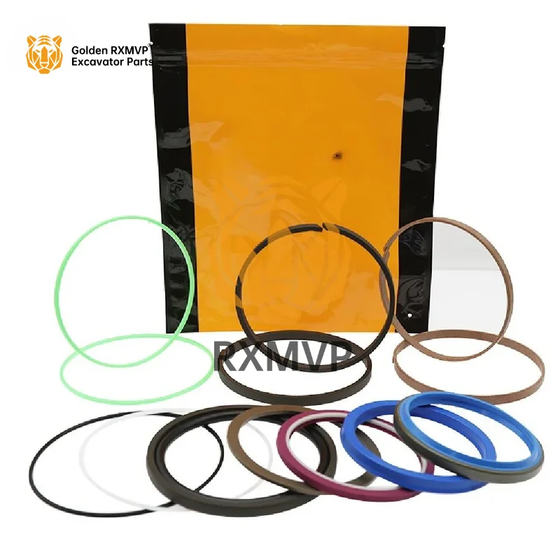 For Zax200-6 Boom Hydraulic Cylinder Repair Seal Kits service Hitachi Excavator Parts RXMVP