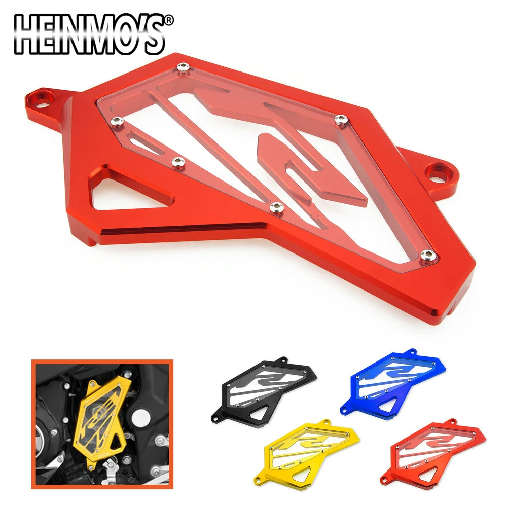 

Motorcycle Parts Front Sprocket Chain Guard Cover for Yamaha R25 2013-2018 R3 MT03 MT25 2015-2018 R3 ABS 2017 2018 CNC Aluminum