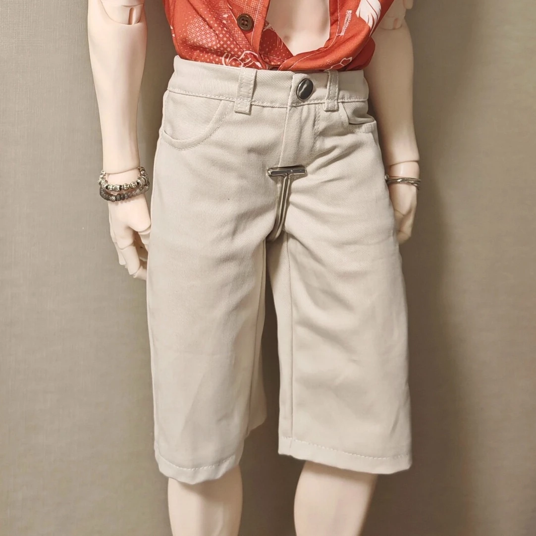 1/3 Doll's Clothes for 75 77cm Male Bjd Doll Shorts with Elastic Band Dress Up Play House Gift Fashion Doll Accessories, No Doll