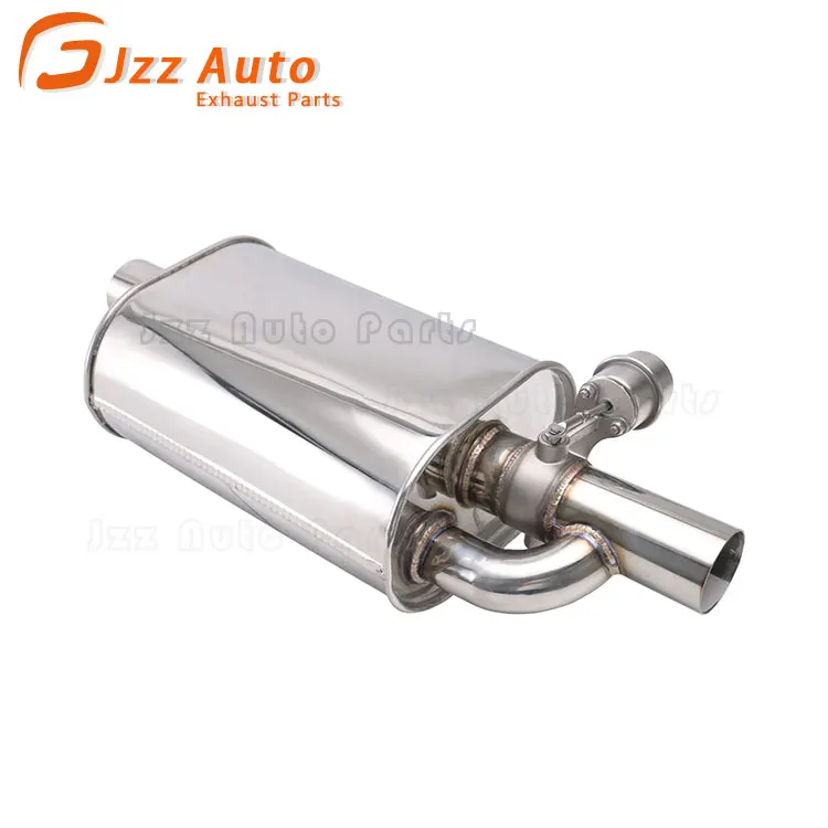 

Equipment Smart Library Valved Mufflers Auto Performance Parts Stainless Steel Universal 2.5inch Exhaust Square Muffle