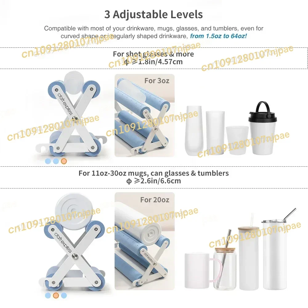 

2025New In Stock BestSub Wholesale Decals Bottle Mug Crafting Tumblers Holder Cup Cradle for Crafting Tumbl New In Stock er