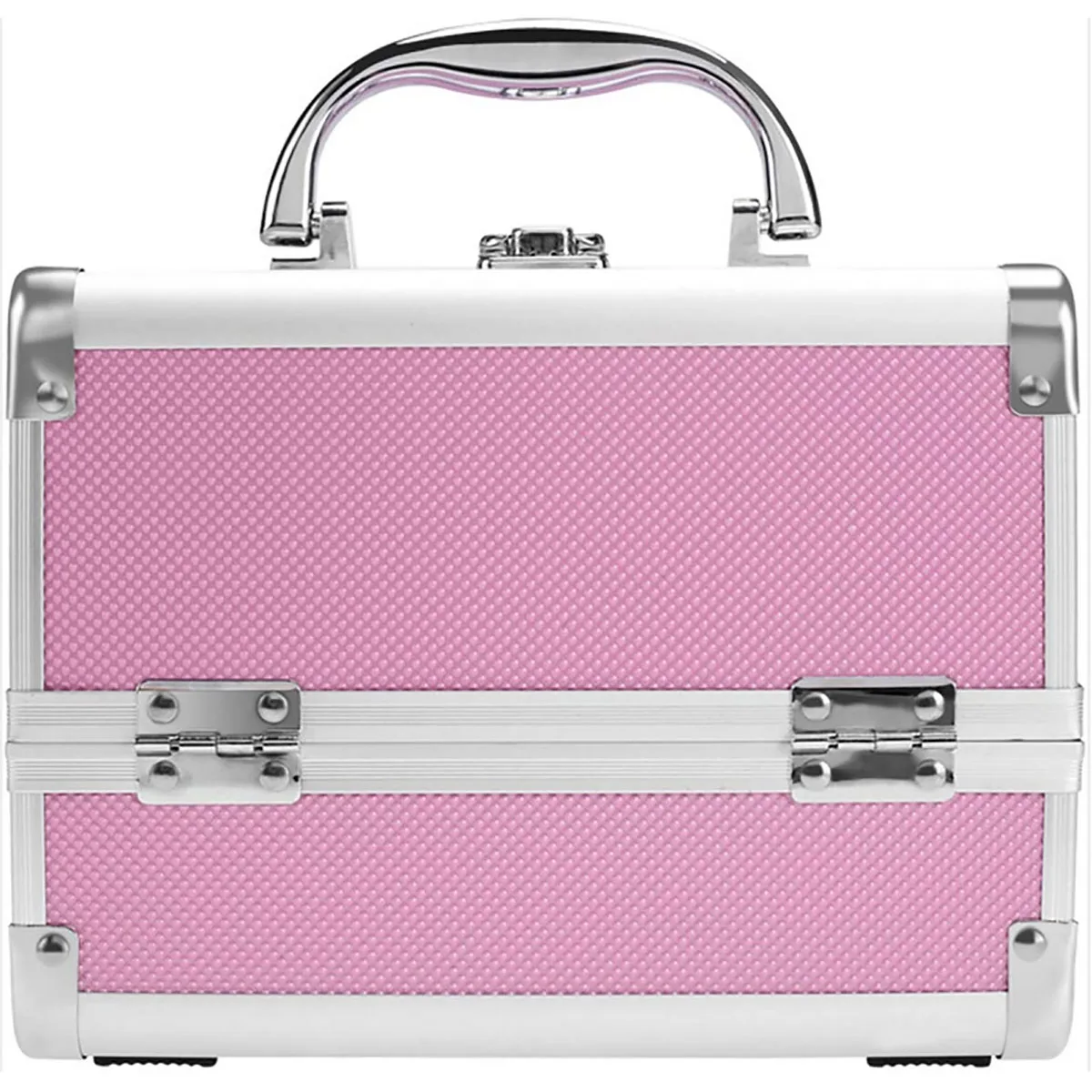 Portable Aluminum Cosmetic Storage Case Beauty Salon Embroidery Toolbox Nail Art Artist Portable Cosmetic Case