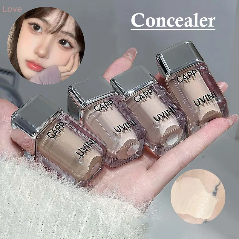 Correttore Liquido Cappuvini a Copertura Totale, Bianco Brillante, Controllo Oleosità, Riduzione Pori, Crema Fondotinta per Occhiaie, Cosmetico per il Viso