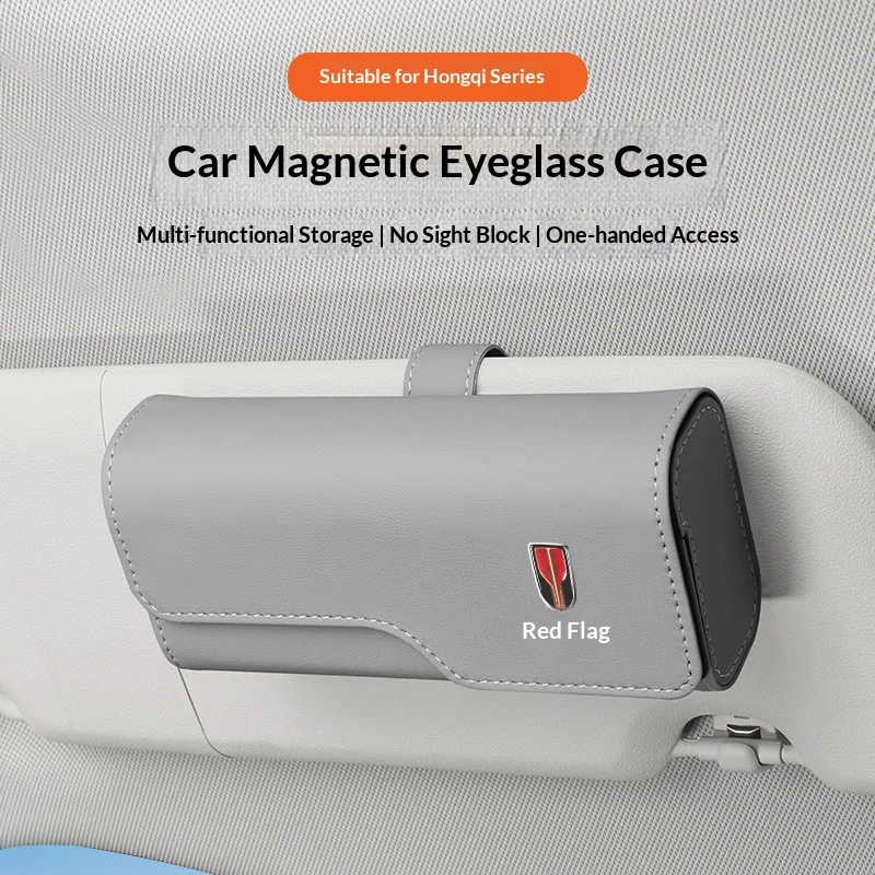 

Подходит для автомобильных солнцезащитных держателей с зажимами для очков для следующих моделей: Hongqi H9/H5/HS7/HS5/HS3/H6/E-QM5/HS9