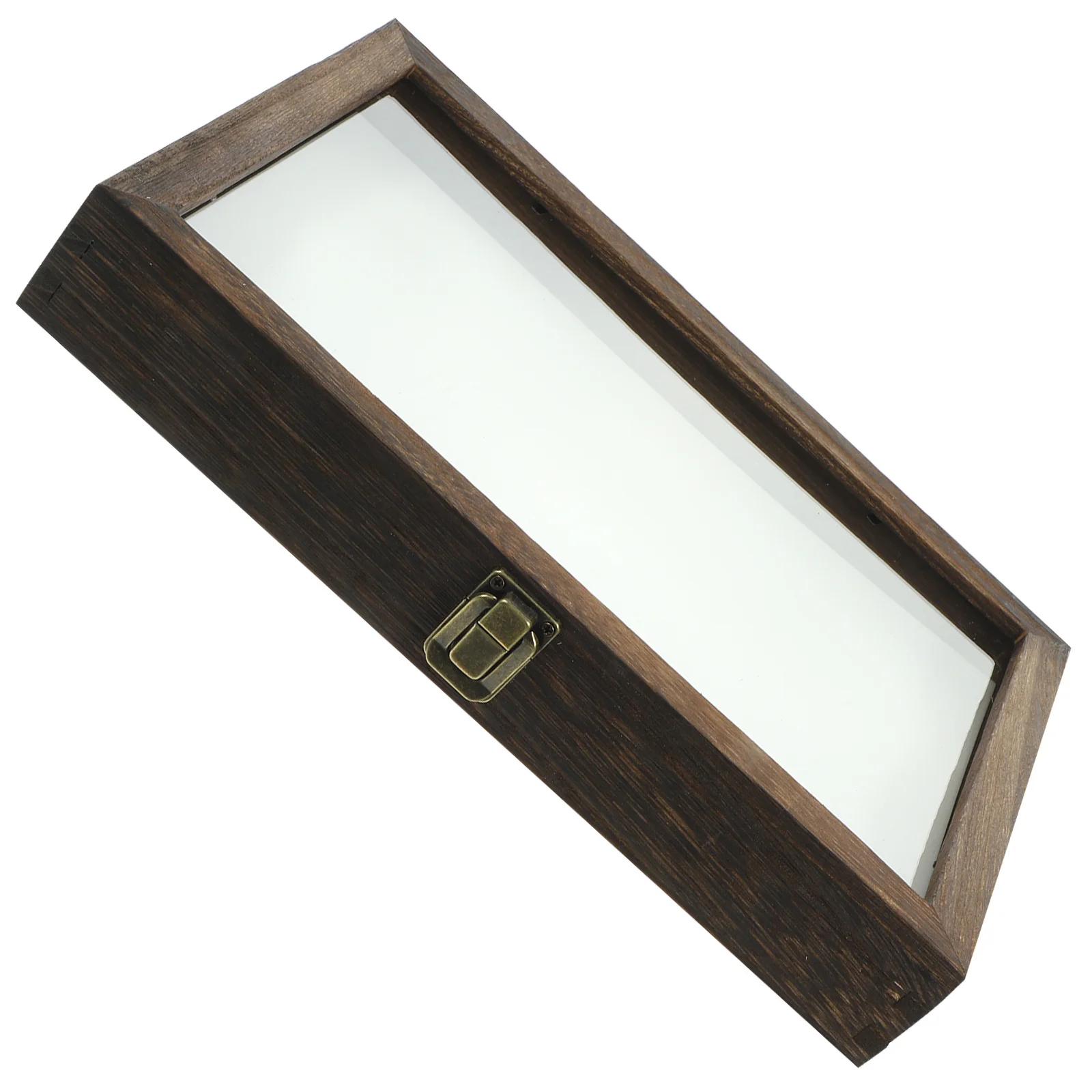 

1Set Specimen Display Box Wooden Butterflies Display Case Transparent Lid Dustproof Storage Shadow Box Frame Specimen Case