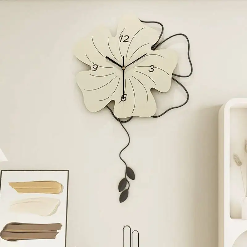 White Fashion Wall Clock Unique Premium Upgrade Living Room Digital Clock Design Modern Nordic Relojes De Pared Home Decor Items