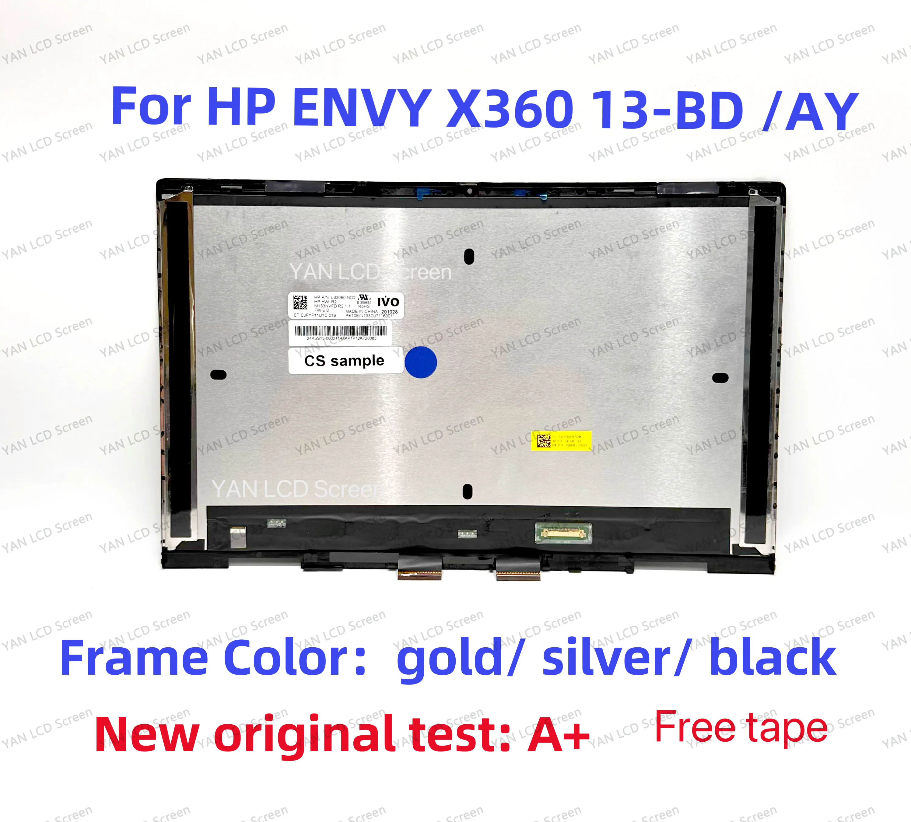 HP ENVY X360 13-AY 13-ay0455ng LCD LED Touch Screen (Digital Converter Display Assembly with Bezel) L52358-J31 리뷰 및 사용 가이드