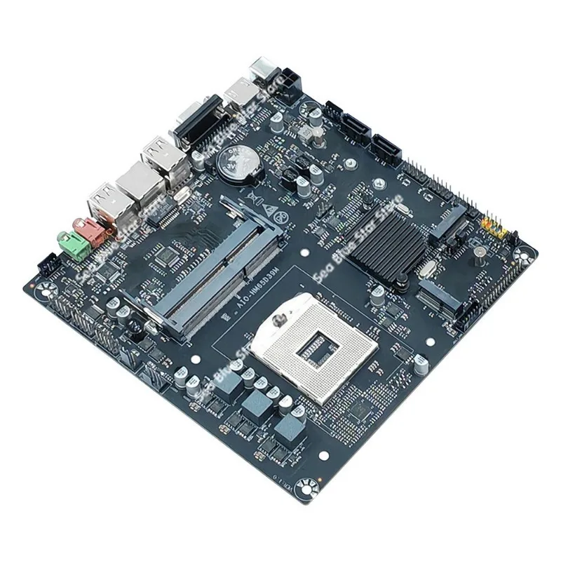 New Industrial Control Main Board HM65 Integrated Computer Main Board DDR3 Memory with COM Interface ITX DC12V-19V Power Supply