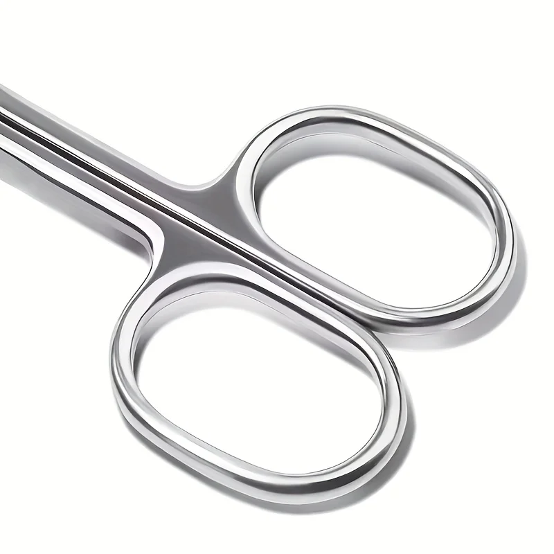 2 Stück ultradünne Präzisions-Manikürescheren aus Edelstahl, Mehrzweck-Trimm-Scheren für Augenbrauen, Wimpern und abgestorbene Haut – Detail 4