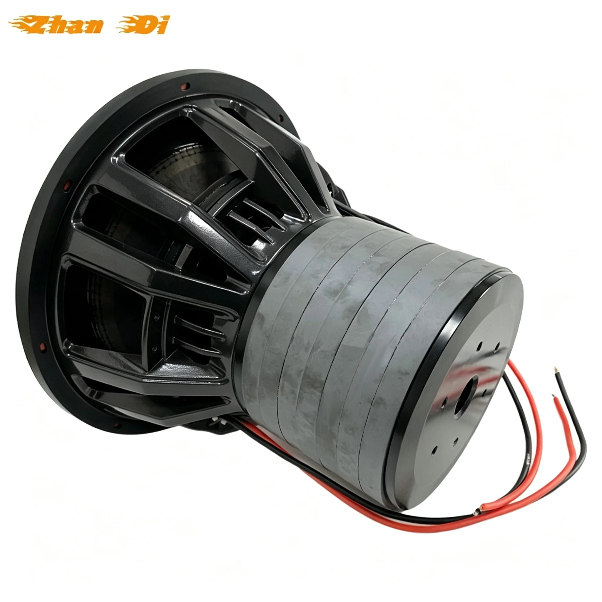 High Quality 15 Inch Car Audio Subwoofer RMS 3000 Watt High Power 7 Magnets Strong Bass Dual Coils Aluminium Frame Subwoofer