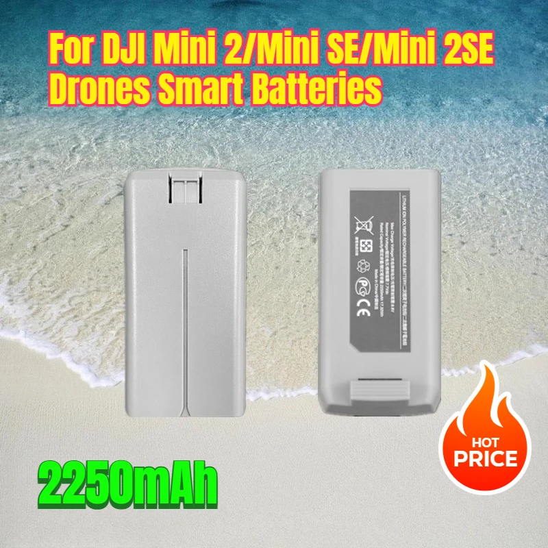 

2250mAh for DJI Mini 2/Mini SE/Mini 2SE Drones Smart Batteries