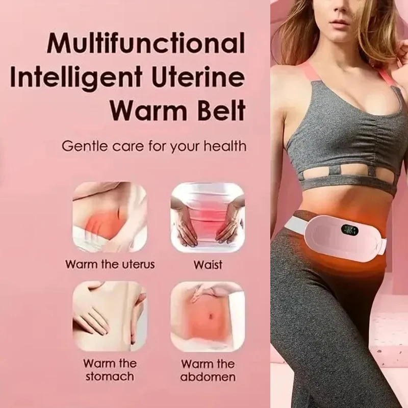 Menstruatie Warm Paleis Taille Riem Multifunctionele Menstruatie Kramp Massagepad Baarmoederwarmer Verwarming Massage Apparaat