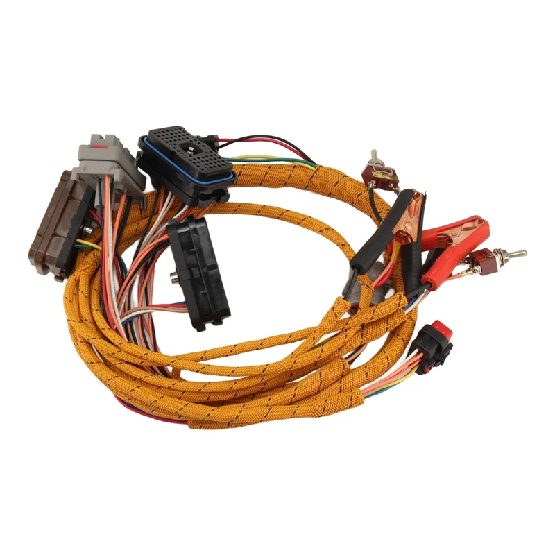 

Тестовый жгут проводов двигателя ECM для моделей Caterpillar серии C/D C4.4 C6.4 C6.6 C7 C-9 C13 C15 3126B Диагностическая настройка-[A04I]