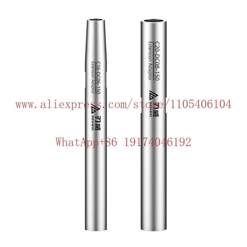 1PCS Back-pull extension rod Seismic small diameter extension rod DC04 06 08 12 numerical control processing