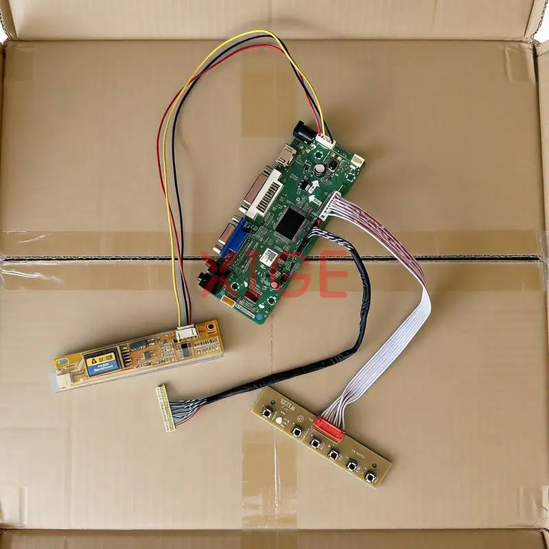 

For LP150E06 LP150E05 LP150E02 LP150E07 Screen Drive Controller Board Kit DIY VGA DVI HDMI 1-CCFL 1400x1050 30Pin LVDS 1400*1050