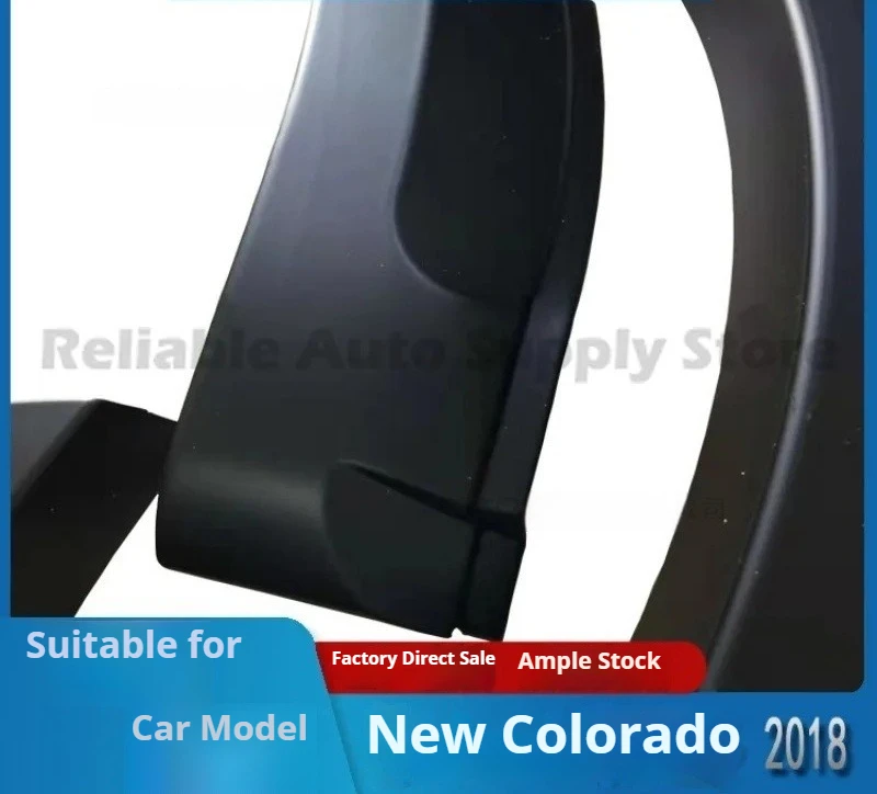لسيارة شيفروليه كولورادو بيك اب 2018 عجلة السيارة قوس صب حماية قطاع ترقية الجسم المضادة للخدش الحرس الطين اللوحات أفضل الأسعار