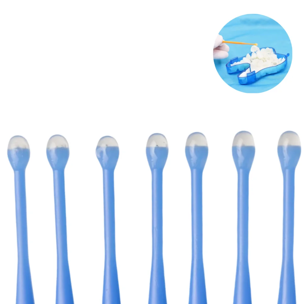 Disposable Dental Micro Brushes - Precision Adhesive Applicators for Crown & Veneer Cementation