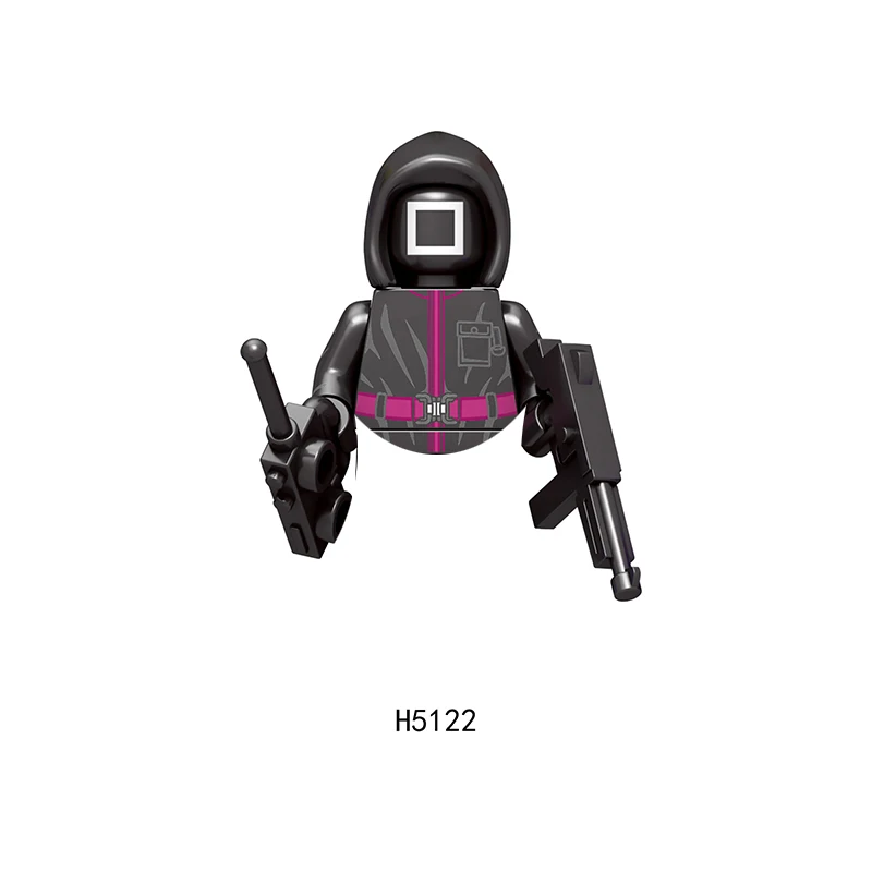 2026 NEUE Film Ziegel Ein Zwei Drei Holz Figur Spiel Bausteine Mini Action-figuren Bricks Pädagogisches Diy Spielzeug Geschenke