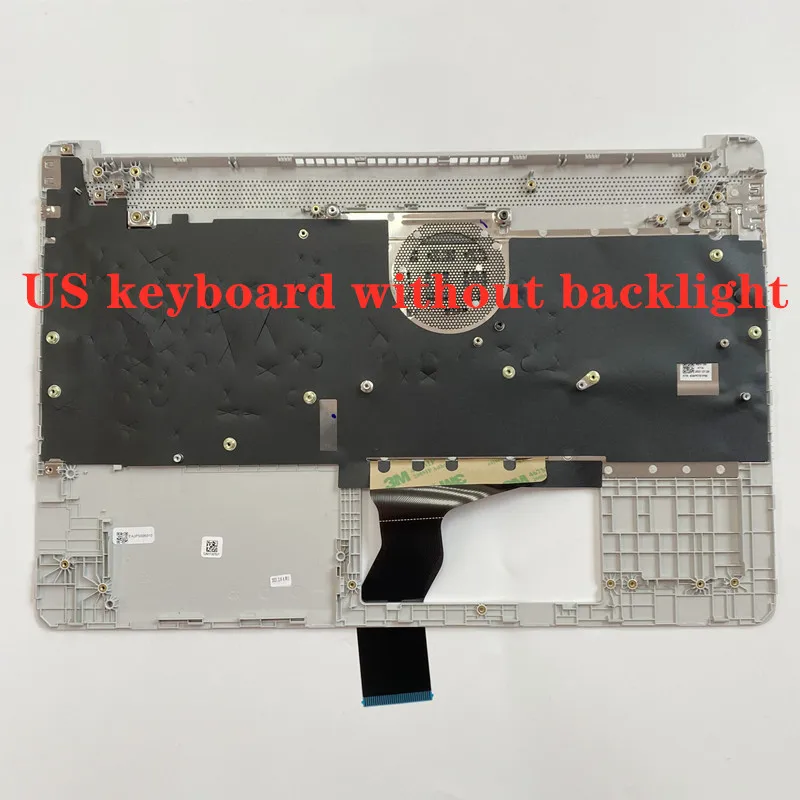 New For HP 15S-ER FR FQ 15-EF TPN-Q222 Q230 L63578-001 L63579-001 Laptop Palmrest Top Cover US Keyboard With Backlight