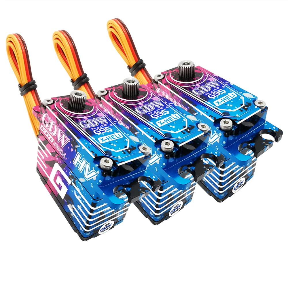 GDW Servo BLS992HV BLS995HV DS1906-A DS041MG DS1901C G92 G95 High Speed Digital Servo HV for RC Fixed Wing Turbojet Glider Plane