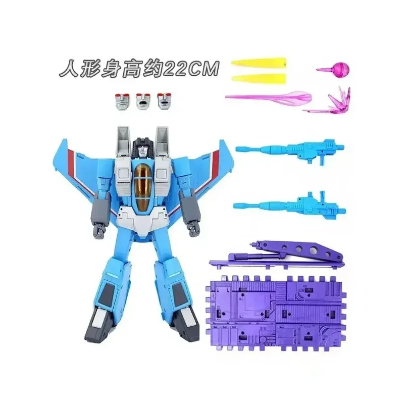 Nuevo en Stock Takara Tomy MP-52SW Skywarp MP-52 + Thundercracker MP-52 Starscream Ver.2.0 KO Transformers figura de acción juguete de regalo