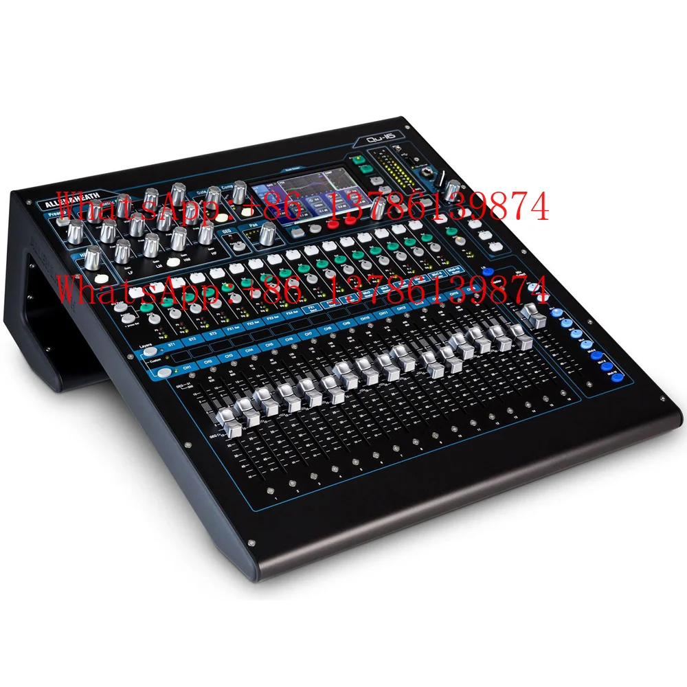 Allen and Heath Qu 16 16 Channel Digital Mixer Chrome Edition Professional DJ Mixing Console System