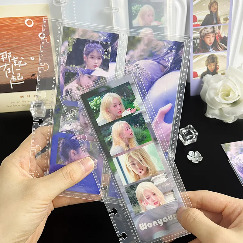 MINKYS Mushroom Movie list Kpop Photocards Binder Idol Photos Collection Display Book Star Chaser Album Small Card Storage Book