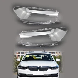 For BMW 5 Series G30 G38 2016 2017 2018 2019 2020 Car Headlight Cover Lampshade Shell  Lens Headlamp