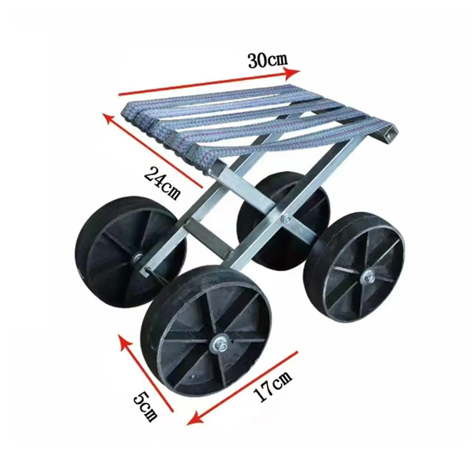 Садовый табурет, стул для рыбалки с колесами, складное прочное рабочее место, портативный стул для сарая, посадки, живописи, чистки газона