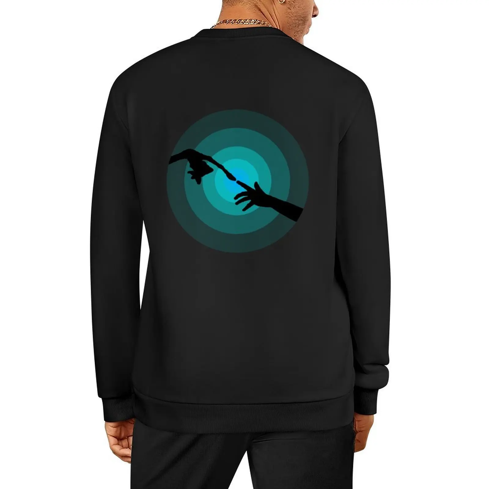

E.T. the Extra-Terrestrial Pullover korean style clothes men wear anime clothing men's winter sweater new sweatshirts