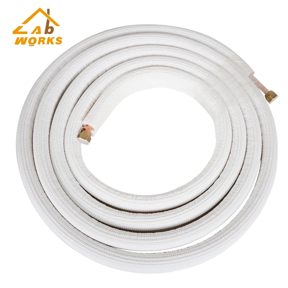 1 Pack 16 Feet 1/4" - 3/8" Dia Install Kit For Mini Split Heat Pump Systems