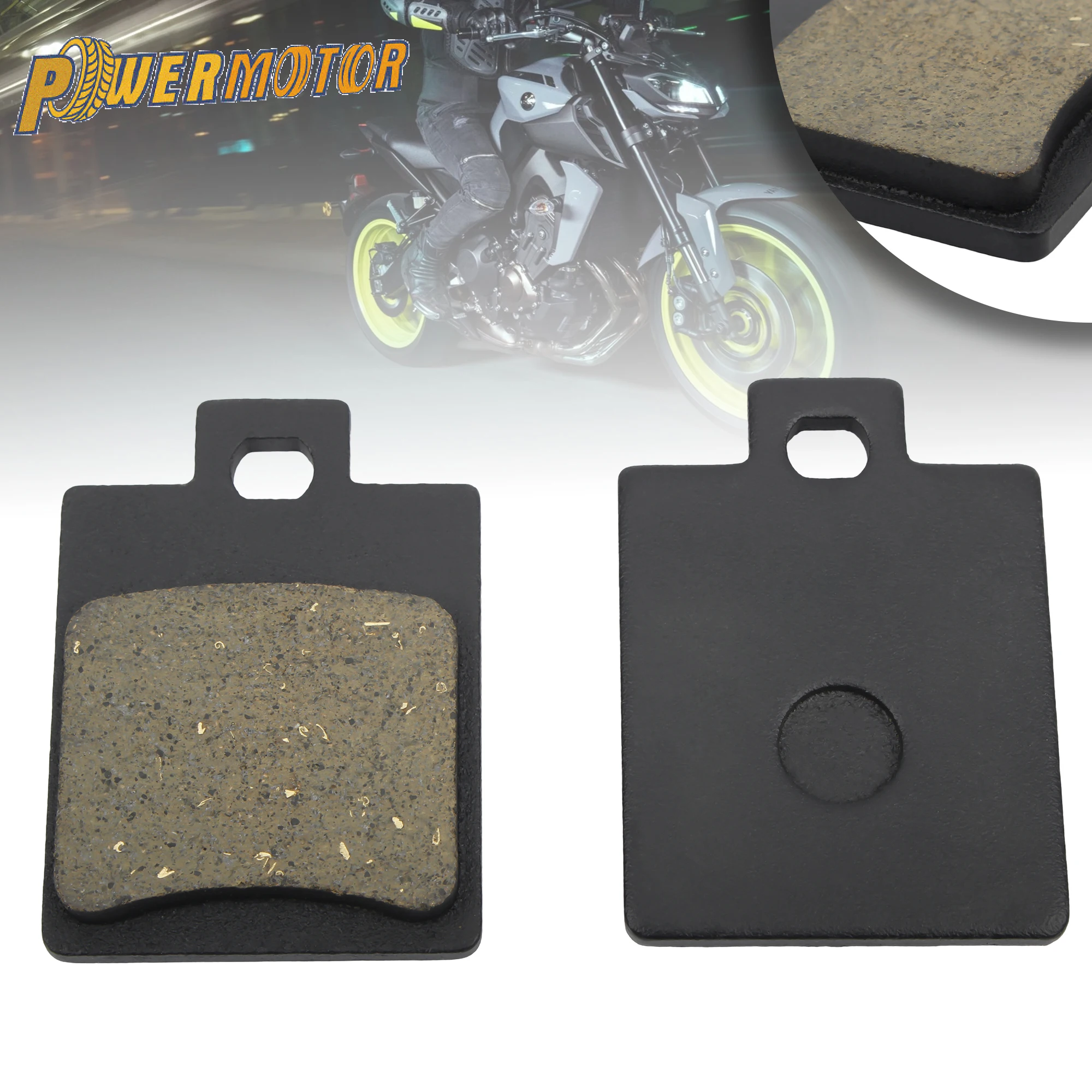 Pastillas de freno para motocicleta Piaggio Liberty Fly Zip Typhoon 125cc 150cc 250cc GY6 Scooter ATV Quad Coolster, juego de pastillas de freno de disco