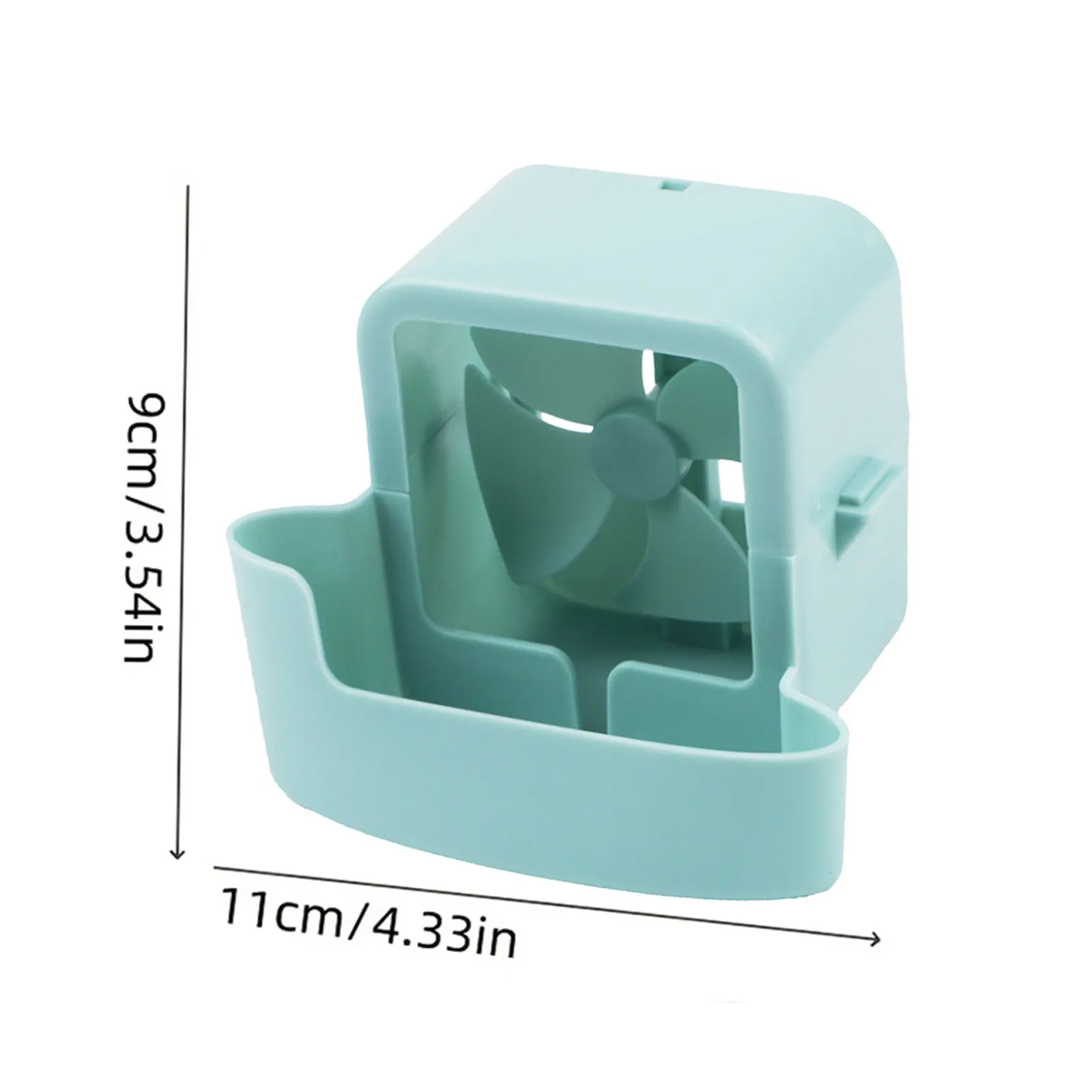 11x9x9cm Ice Cooler Accessory Compact Cooling Accessory Kit Blower Multifunctional Fan Customizable Colors Easy Installation
