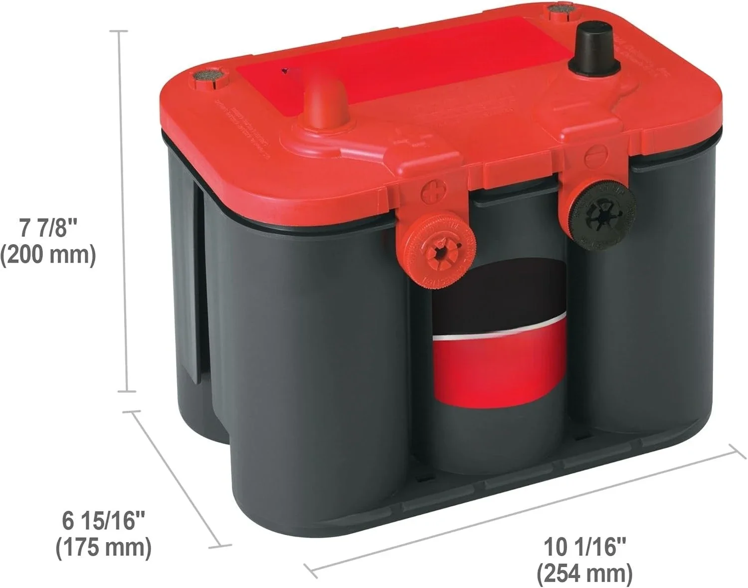 

Аккумуляторы High Performance 34/78 RedTop Sealed AGM для автомобилей, грузовиков и внедорожников, 800 CCA, с двойными клеммами SAE и GM.