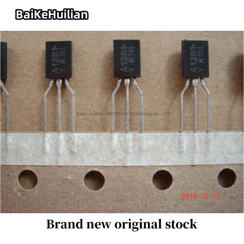 10pcs/lot A1281 2SA1281 KTA1281 A1281-Y 2SA1281-Y KTA1281-Y TO92L brand new original stock