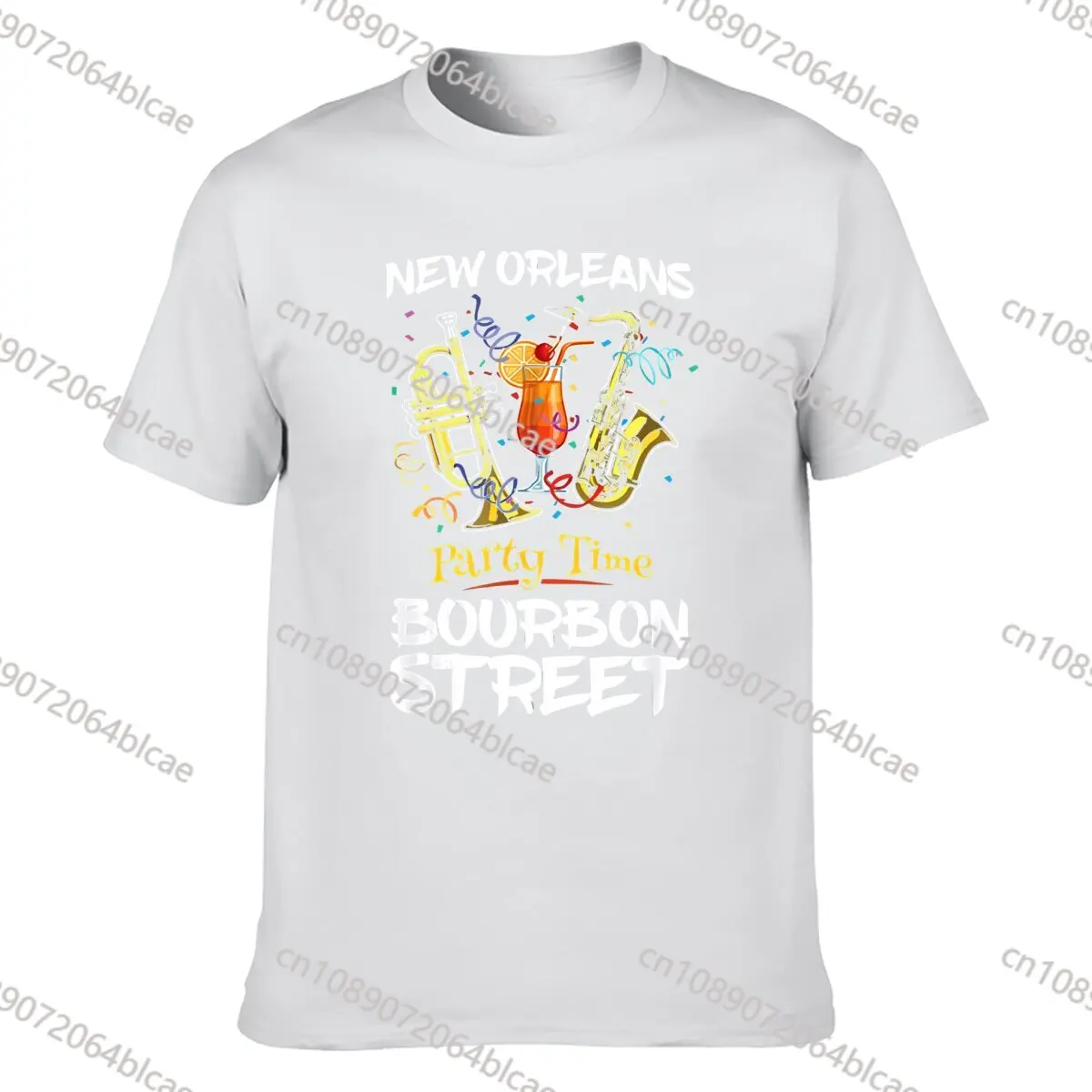 Jazz Lovers Tee,New Orleans Louisiana Bourbon Street Jazz Party T-Shirt