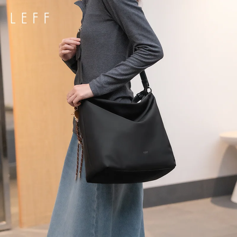 

LEFF Trendy Women Crossbody Bag Nylon Waterproof Large Mom Bags Travel Casual commuting Shoulder Bags Taking children outdoors