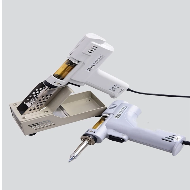 Electric Desoldering Gun S-993A,Single Air Pump Tin Remover with Adjustable Temp,Vacuum Horizontal Motor Suction Tool