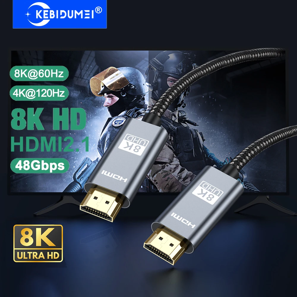 8K Hdmi 2.1 Cable H… - image