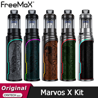 Original Freemax Marvos X Kit 100W Box MOD Vape With 5ML Empty Marvos CRC Pod 0.15ohm 0.25ohm MS-D Mesh Coil E Cig Vaporizer