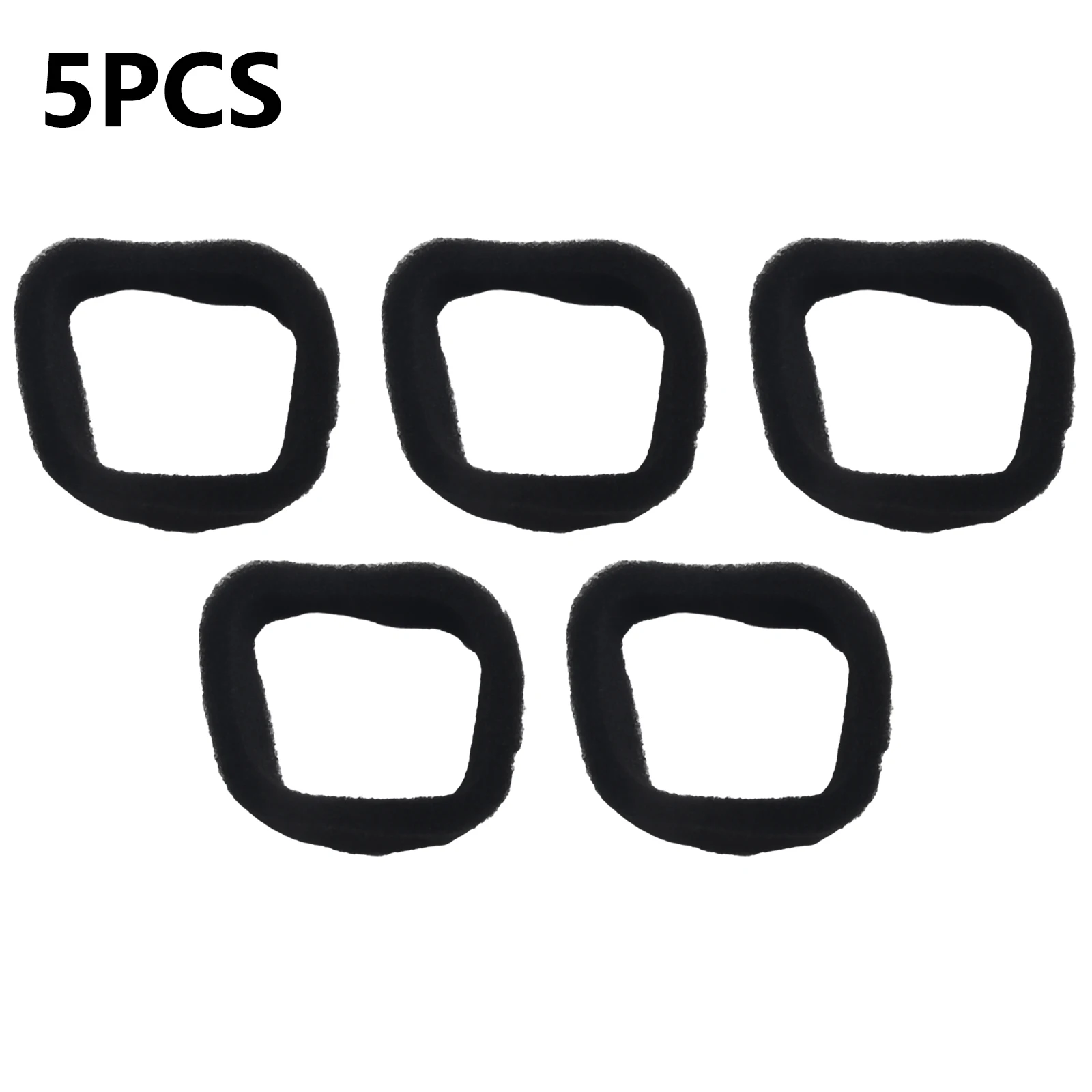 5 PCS Air Filter Sponge 50mm X 43mm  For Strimmers String Trimmer Assembly Parts Garden Power Tool Replacement Accessories