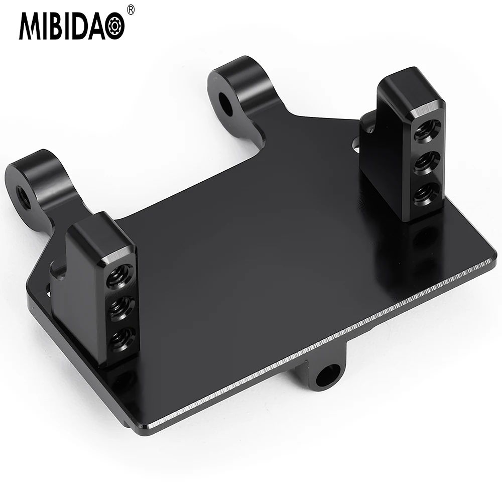 MIBIDAO Aluminum Alloy Servo Install Holder Mount For 1/18 Ascent Rock Crawler Car Servo Bracket Upgrade Parts