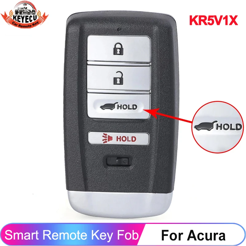 

KEYECU FCC ID: KR5V1X For Acura MDX 2014-2020 RDX ILX TLX 313.8MHz Keyless Key Fob A2C32523200 A2C32523300 Smart Remote