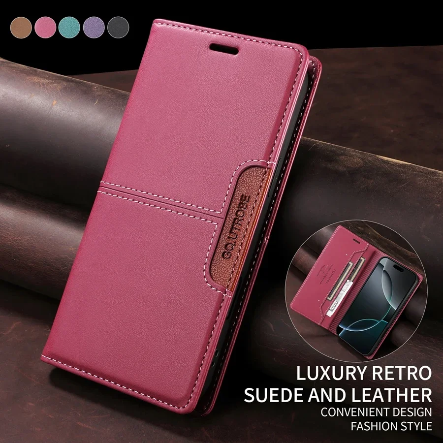 

Magnetic RFID Anti theft brush Wallet Case for Redmi Note 9 10 11 12 13 14 Pro Redmi Note 12S 11S 10S 9S Stand Holder Flip Cover