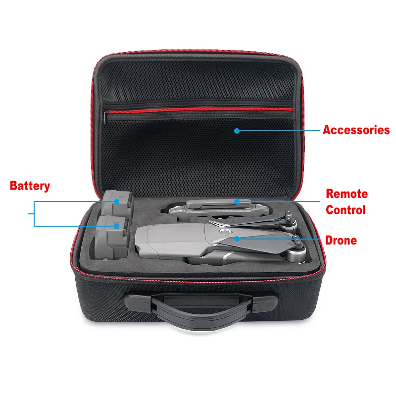 Mavic 2 Waterproof Protective Convenient Stylish Portable Shoulder Bag For Mavic 2 Drone Versatile Carrying Bag For Camera