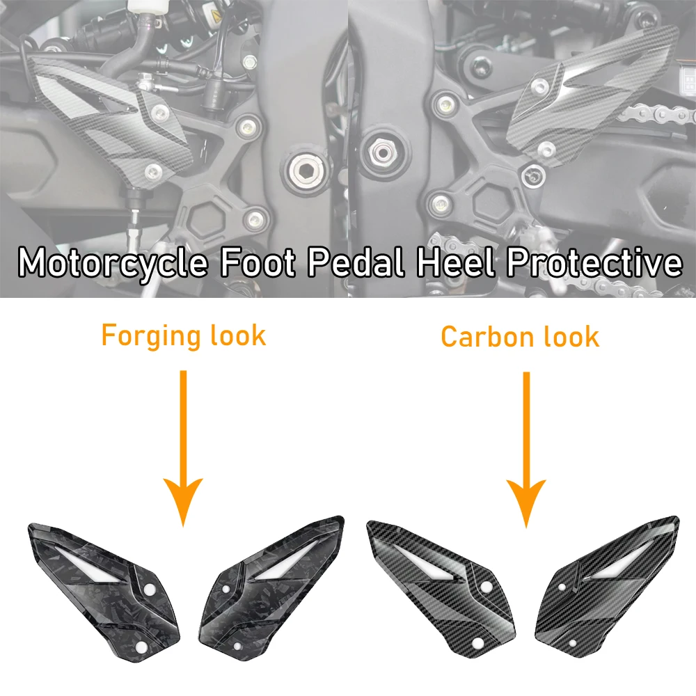 

Motorcycle Foot Pedal Heel Protective for Kawasaki ZX-4R 2023-2024 ZX-4RR 2023-2024