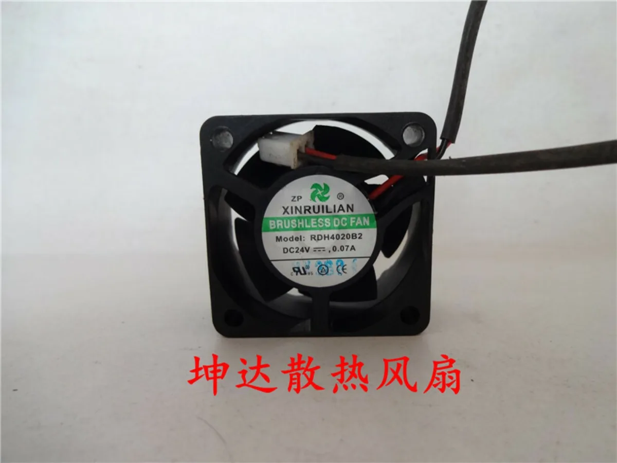 1pcs for  XFAN RDH4020B2 4020 DC24V 0.07A 4 cm silent fan